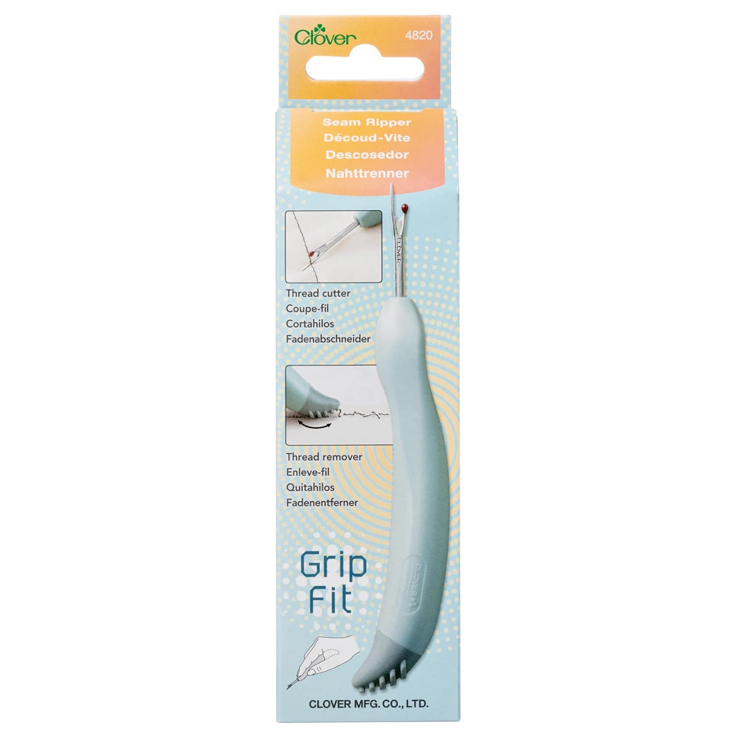 Seam Ripper, Grip Fit by Clover