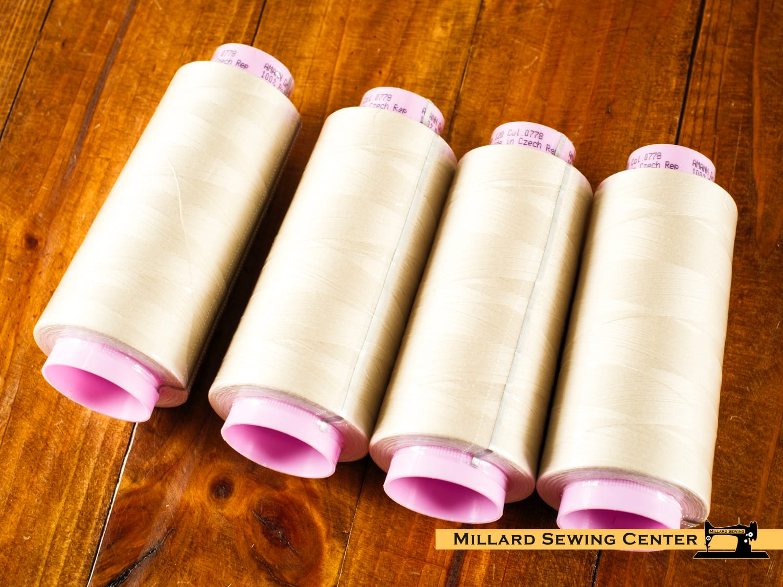 Seracor All Purpose Serger Thread in 0778 Muslin by Mettler - Image 3