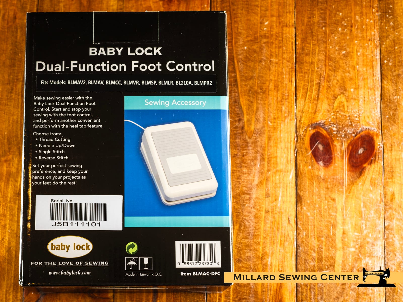 Foot Control, Dual Function for Baby Lock & Brother Sewing Machines - Image 2