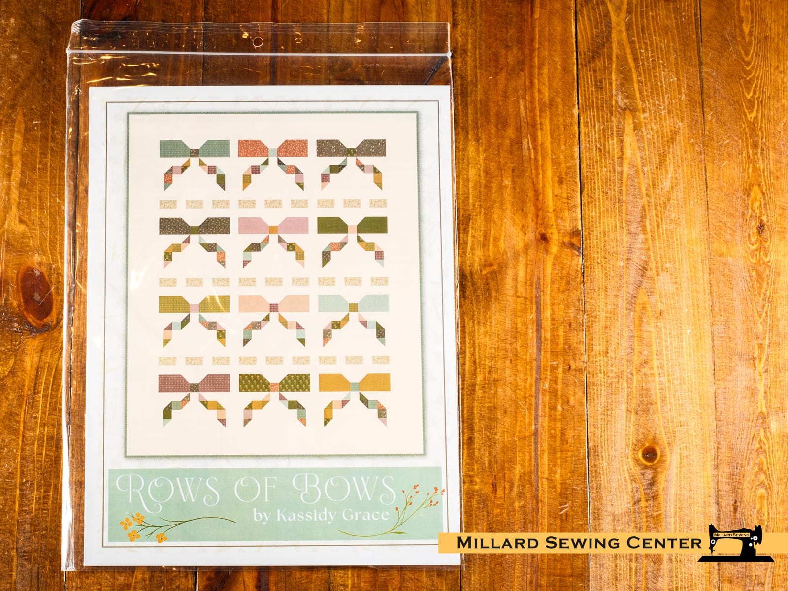 Rows of Bows Quilt Pattern by Kassidy Grace for It's Sew Emma