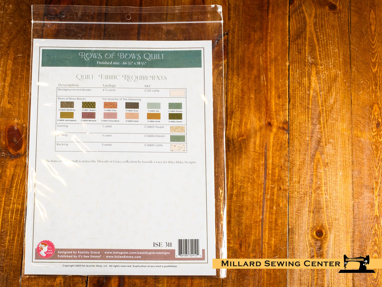 Rows of Bows Quilt Pattern by Kassidy Grace for It's Sew Emma - Image 2