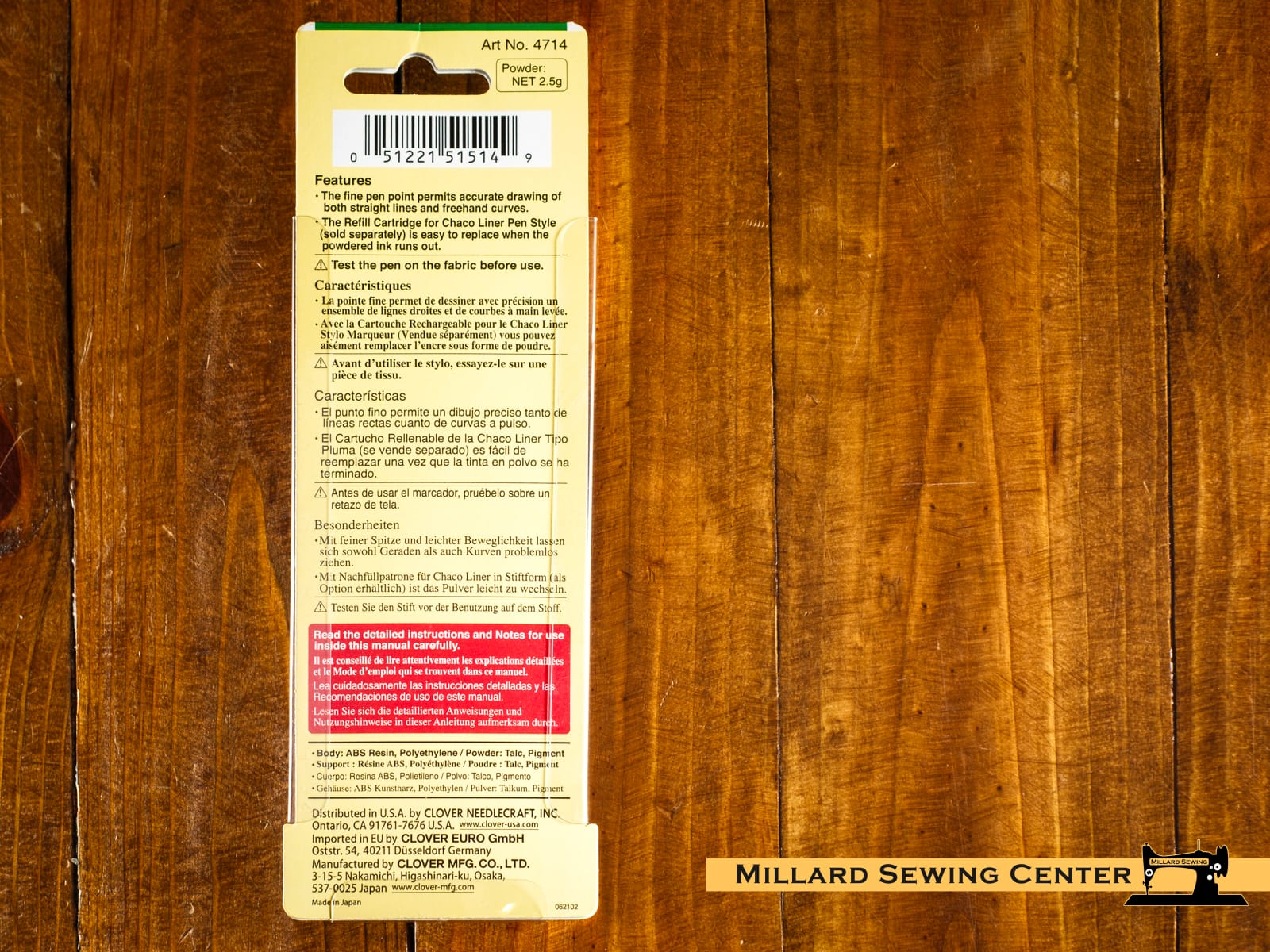 Chalk Pen, Chaco Liner Pen Style by Clover - Image 5