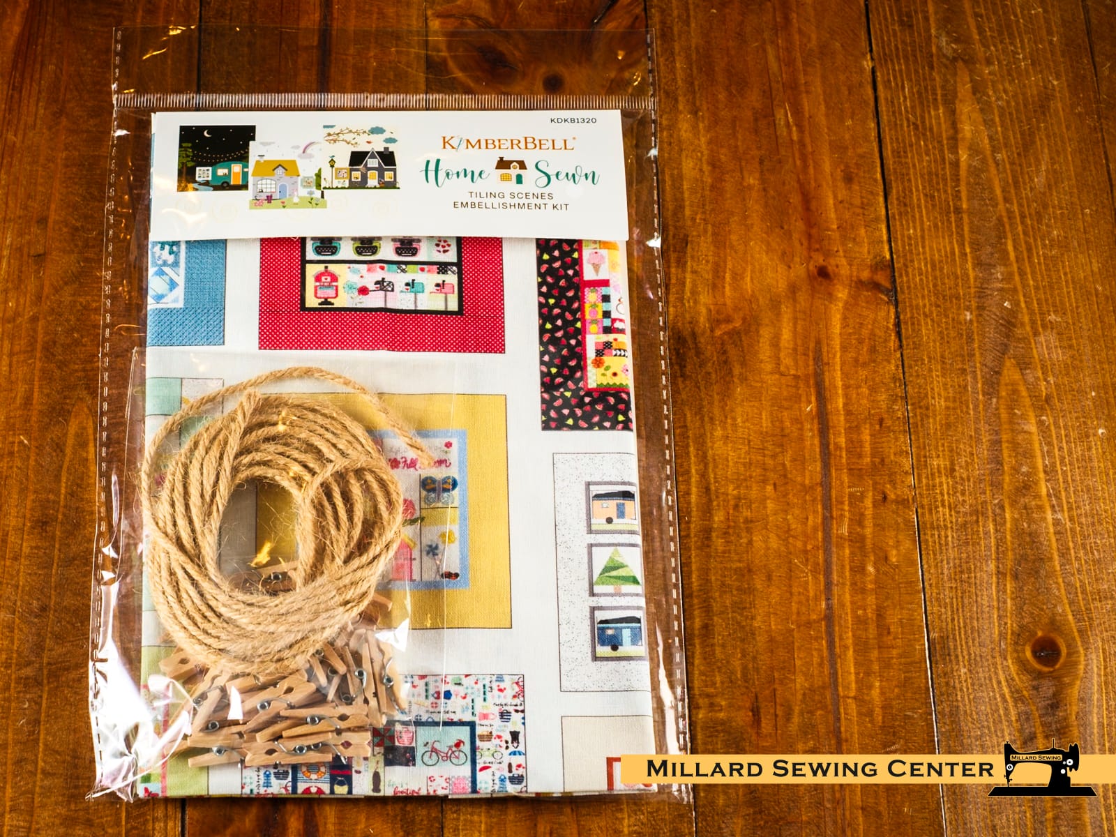 Embellishment Kit, Home Sewn Tiling Scenes: Volume 1 by Kimberbell