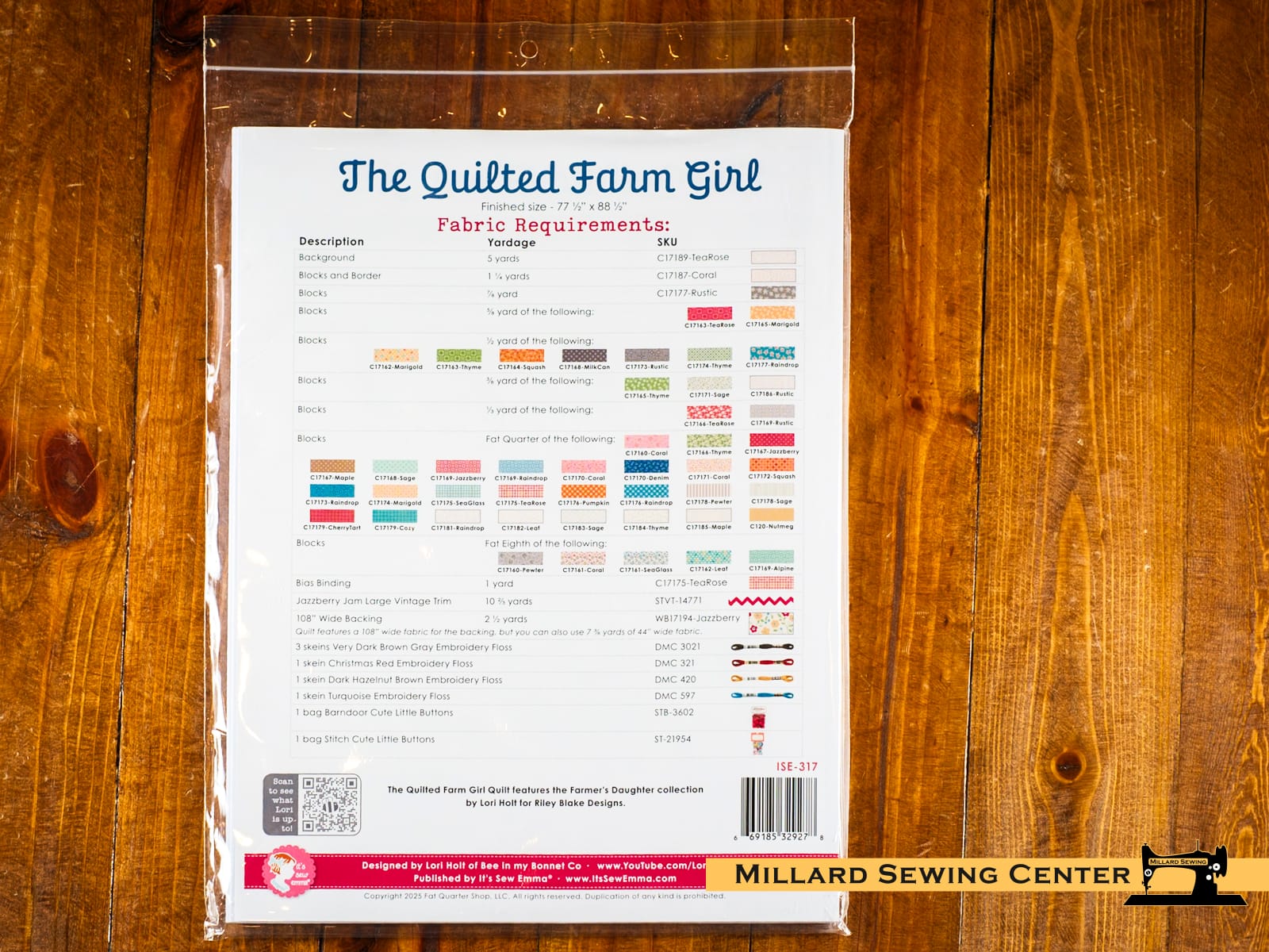 Pattern, The Quilted Farm Girl Quilt Pattern by Lori Holt - Image 2