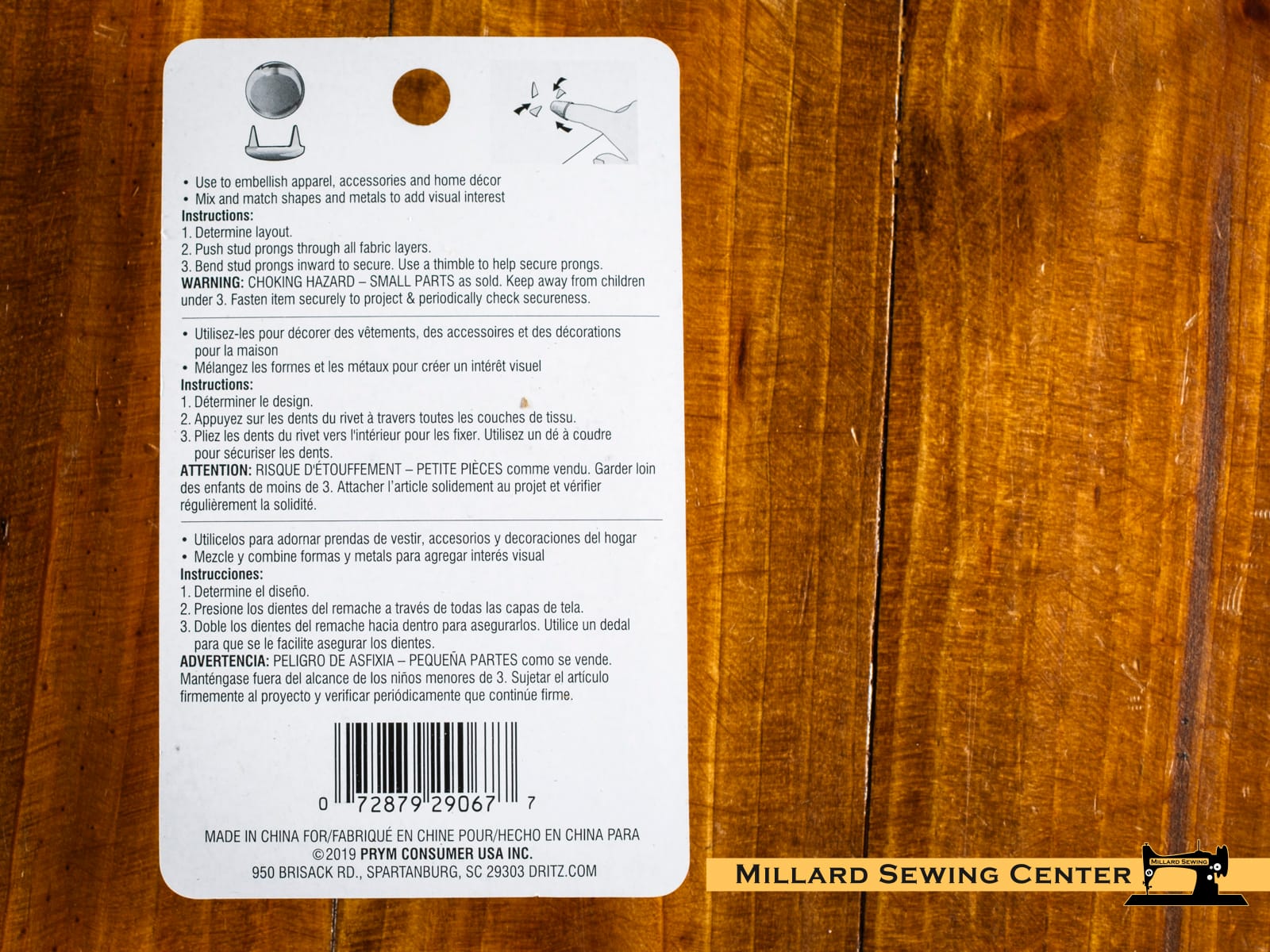 Studs, Decorative Metal in Gold by Dritz - Image 2