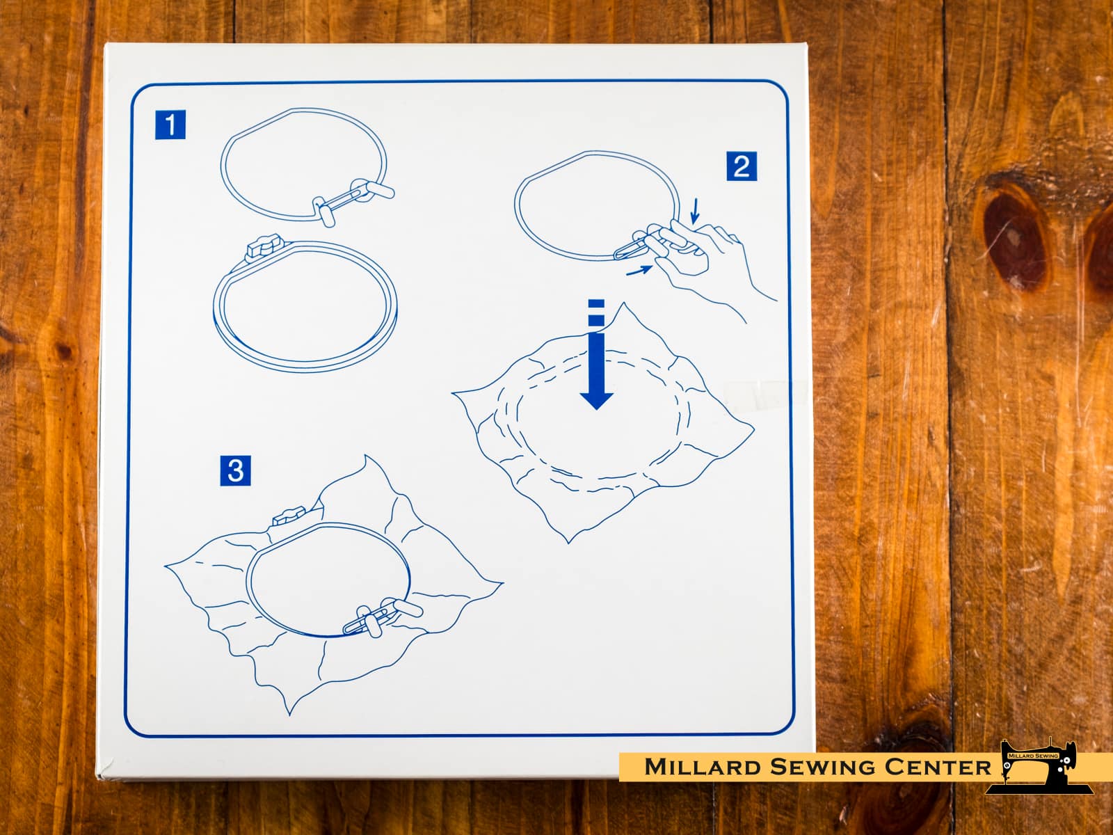 Embroidery Hoop Assembly 7.25" Round For Elna & Janome / New Home Sewing Machines - Image 2