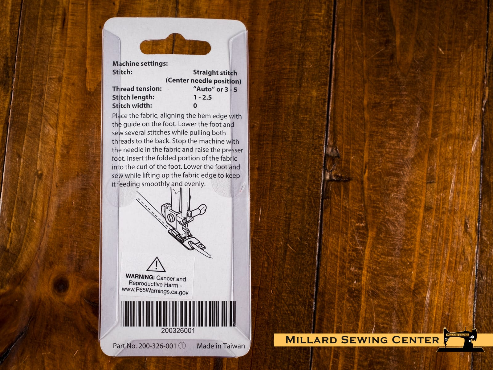 Rolled Hem Foot Pair (4mm & 6mm) for Elna & Janome/New Home Sewing Machines with 7mm Stitch Width - Image 6