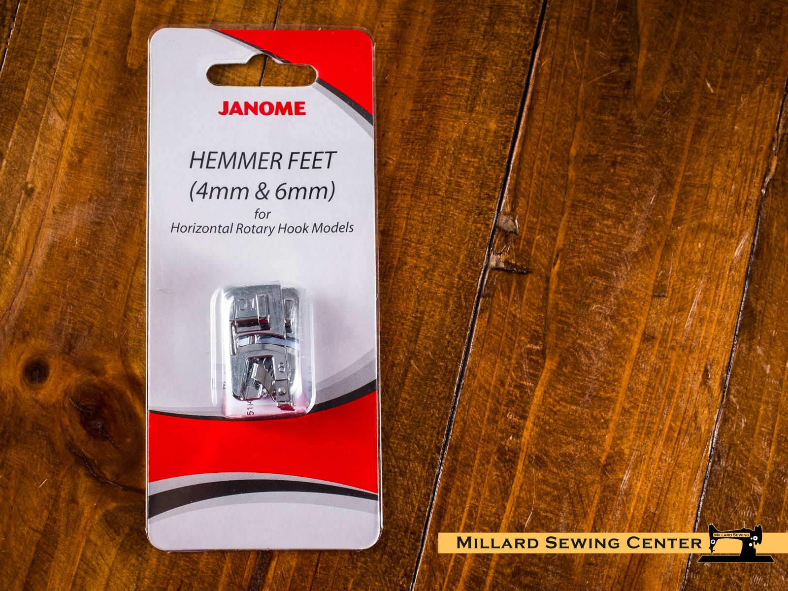 Rolled Hem Foot Pair (4mm & 6mm) for Elna & Janome/New Home Sewing Machines with 7mm Stitch Width - Image 5