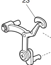 Thread Take-Up Lever for Elnita EM16 & Janome/New Home HF5812 Sewing Machines