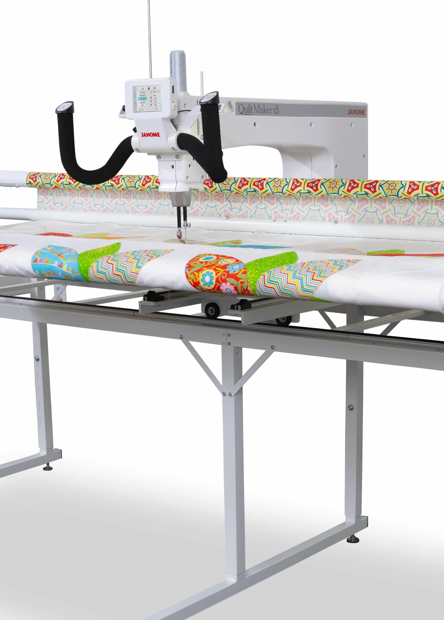 Quilt Maker 18, 18" Quilting Machine with 8' or 10' Pro Frame & Pro Stitcher Lite Automation by Janome - Image 10