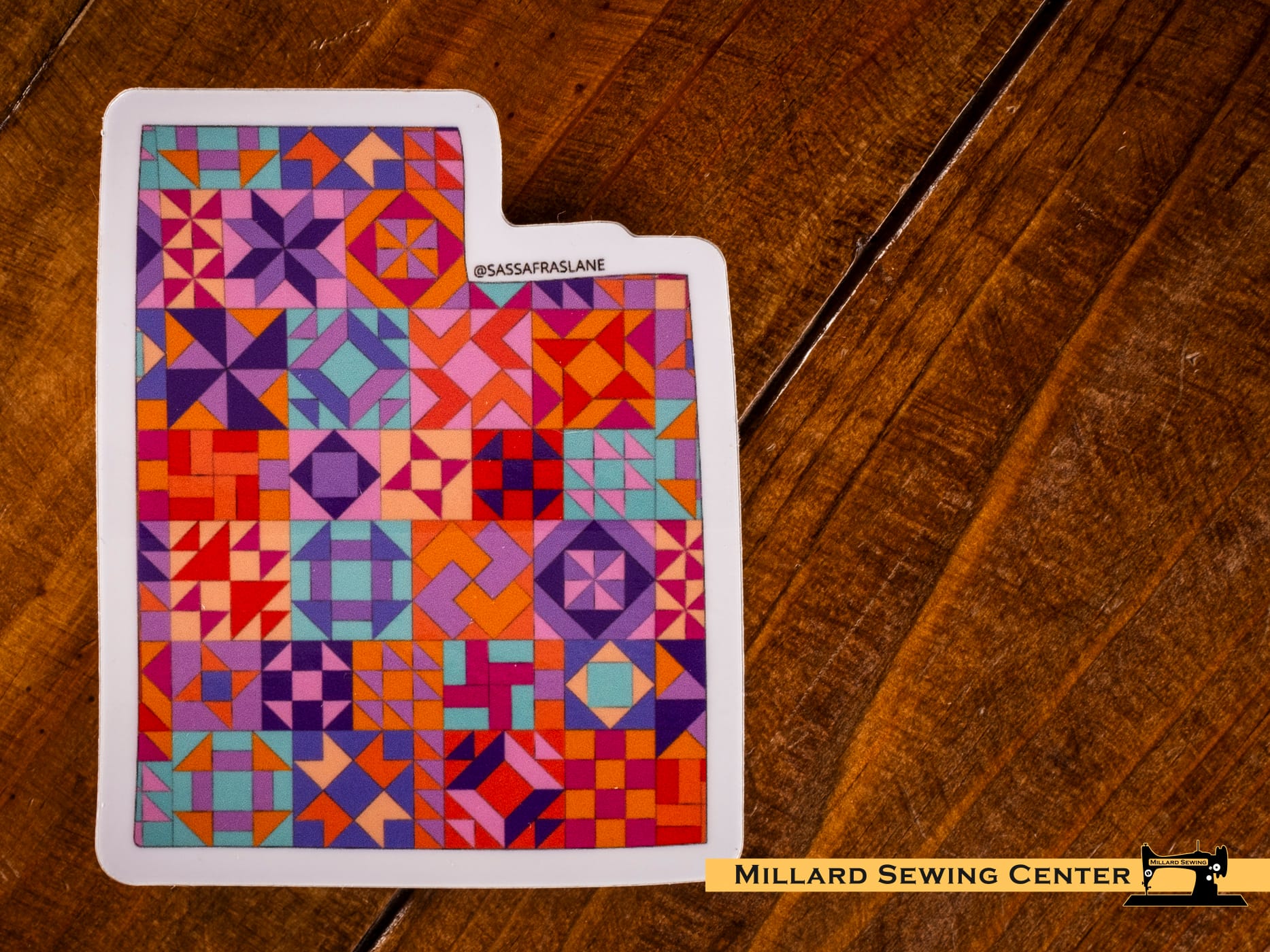 State Quilt Sticker by Sassafras Lane Designs - Image 48