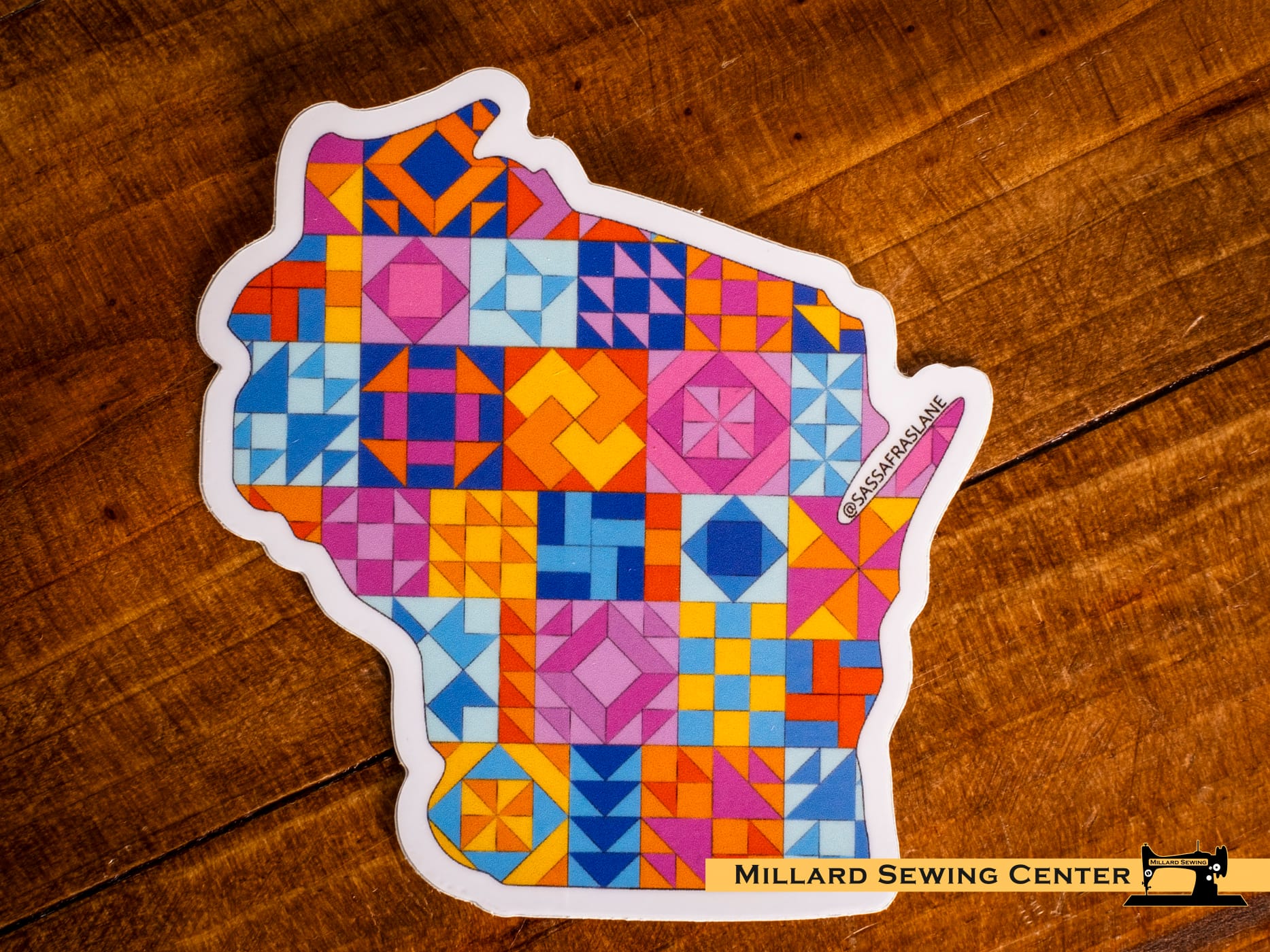 State Quilt Sticker by Sassafras Lane Designs - Image 46