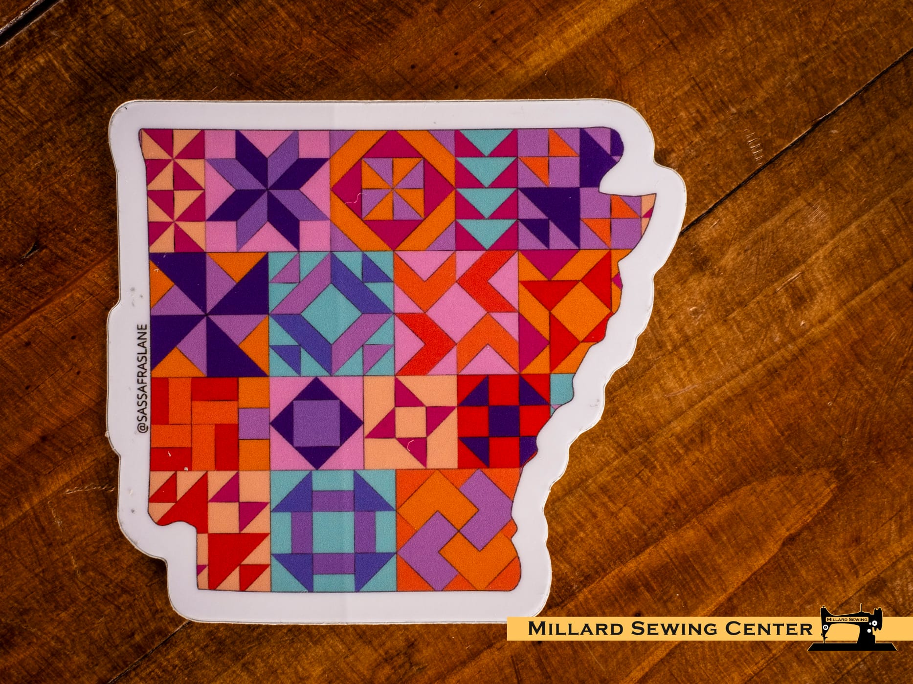 State Quilt Sticker by Sassafras Lane Designs - Image 45