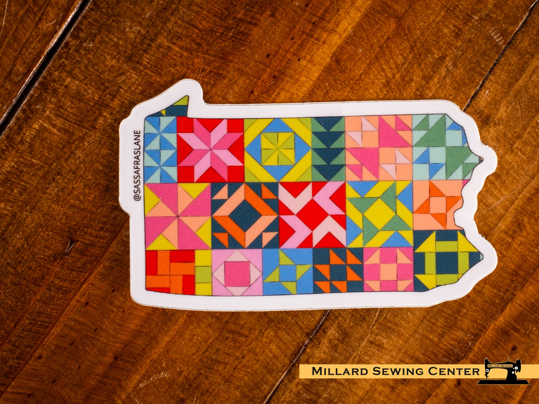 State Quilt Sticker by Sassafras Lane Designs - Image 44