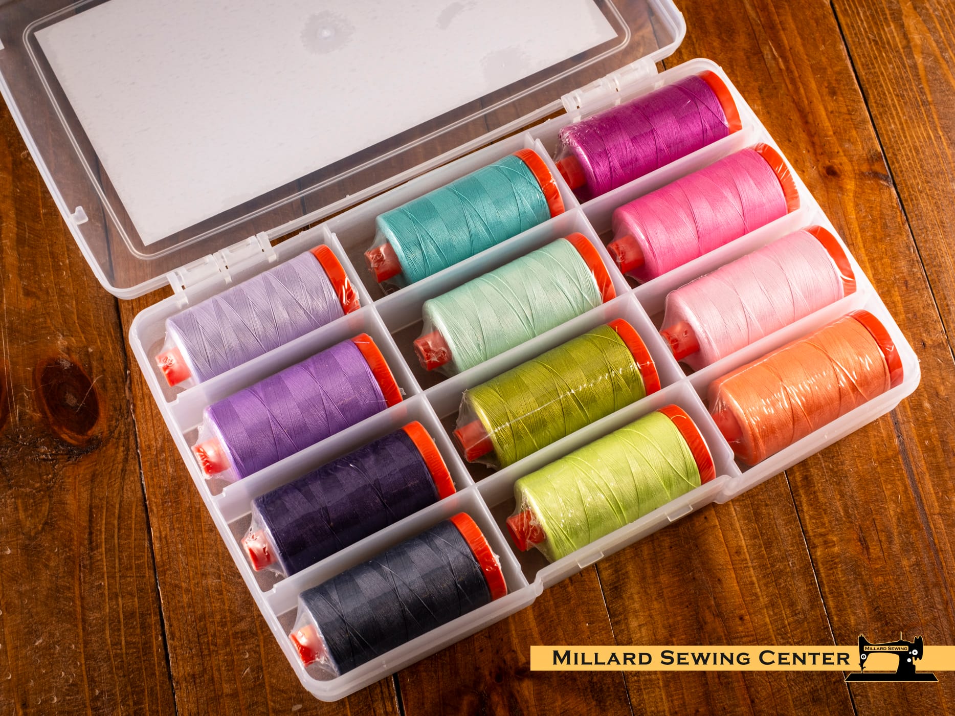 Untamed by Tula Pink, 50wt Cotton Thread Set by Aurifil - Image 2