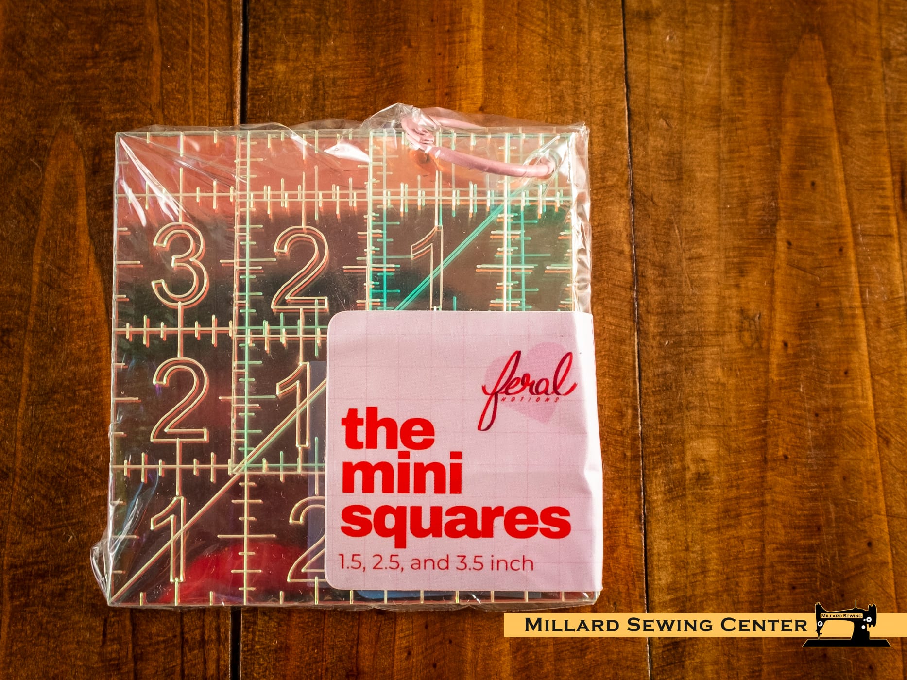 Ruler, Mini Square Set By Feral Notions