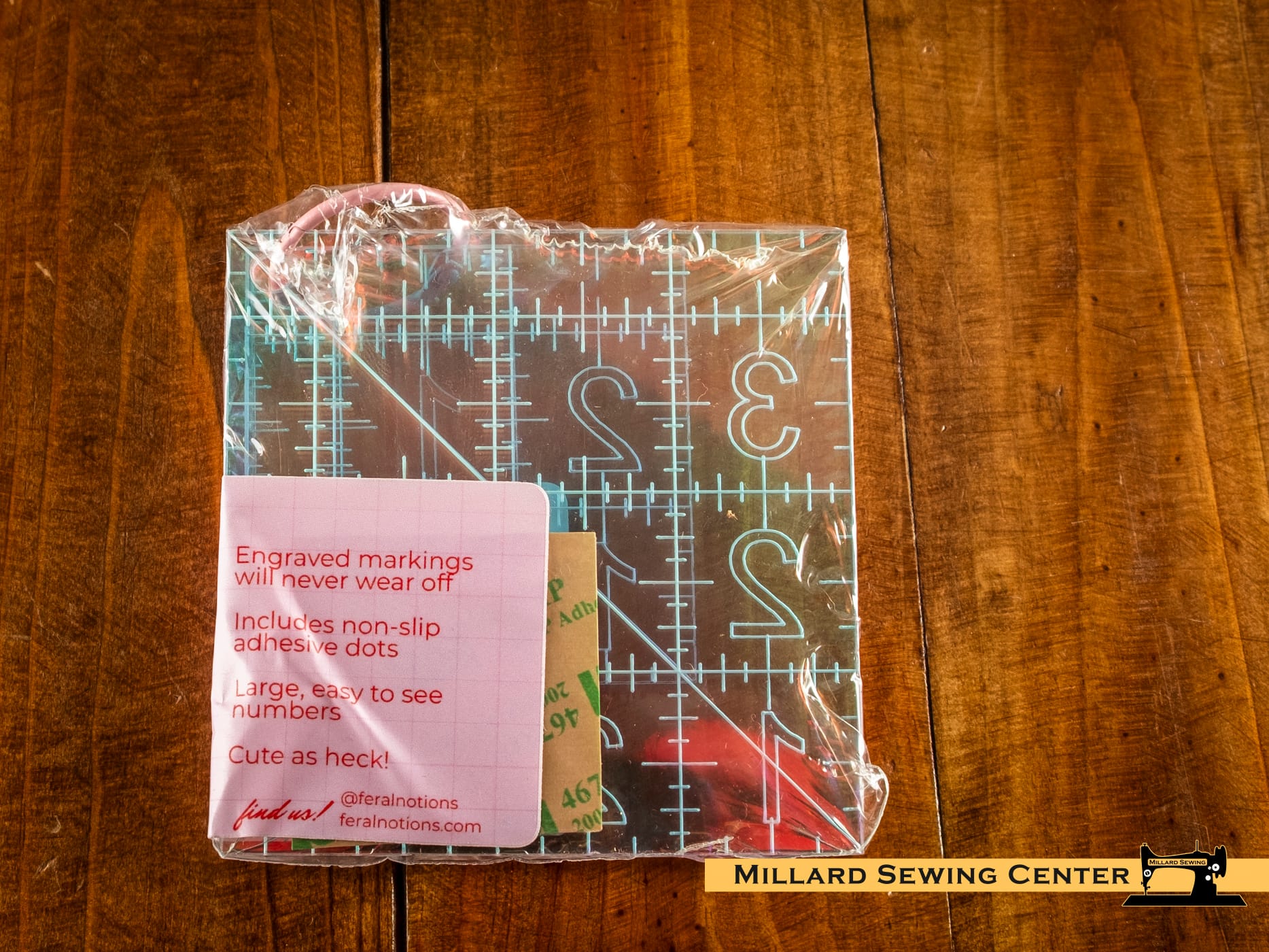 Ruler, Mini Square Set By Feral Notions - Image 2