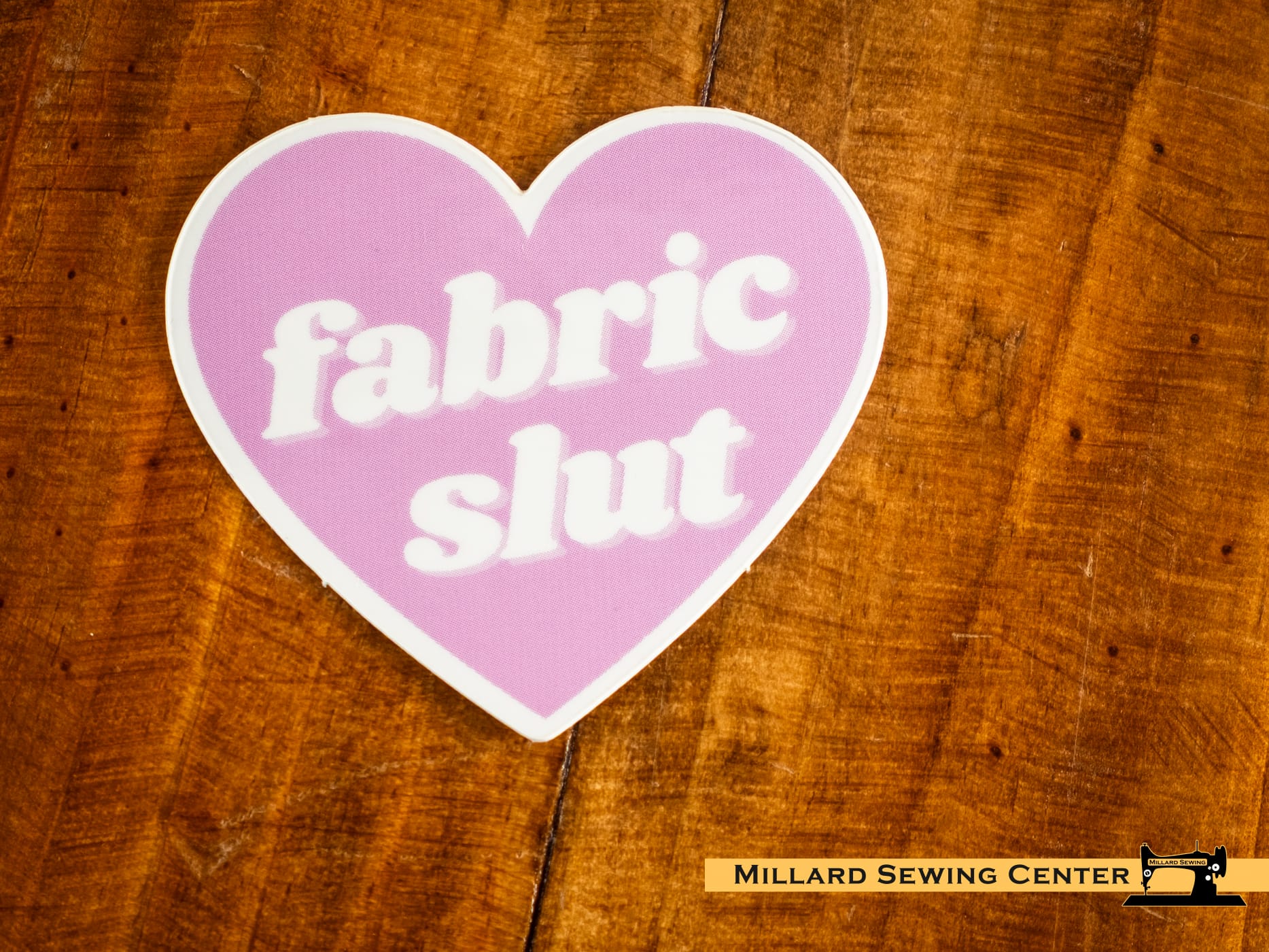 Fabric Slut Vinyl Stickers By Feral Notions