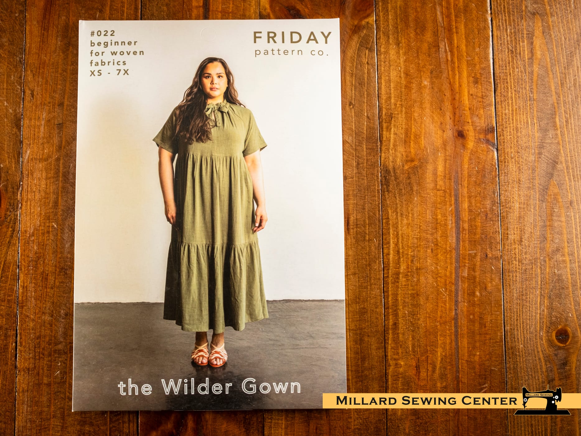 Dress Pattern, Wilder Gown by Friday Pattern Company
