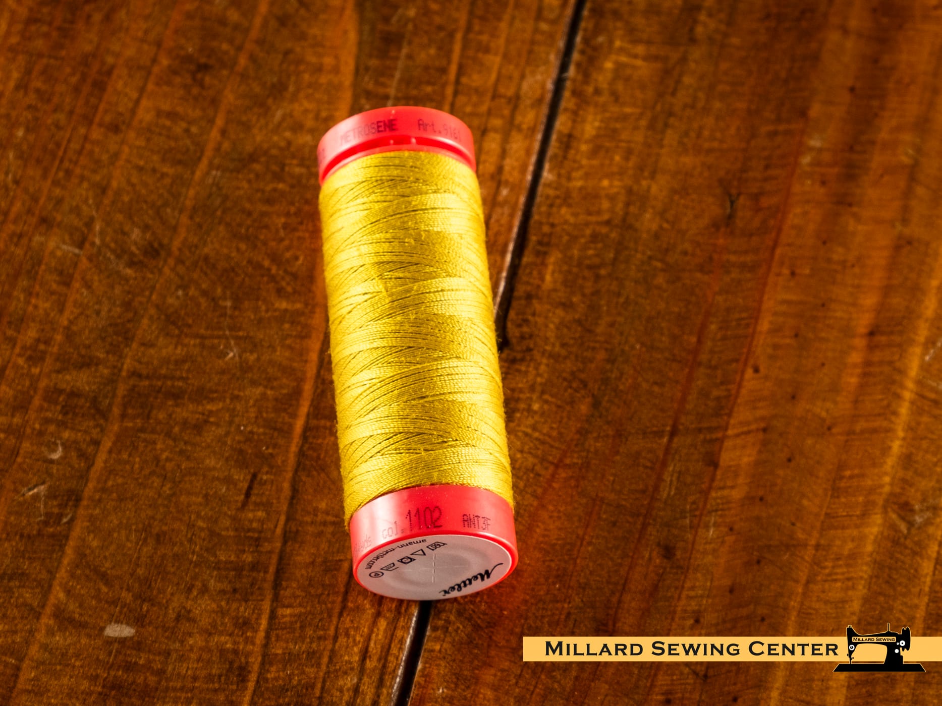 Metrosene All Purpose Polyester Sewing Thread in 1102 Ochre by Mettler