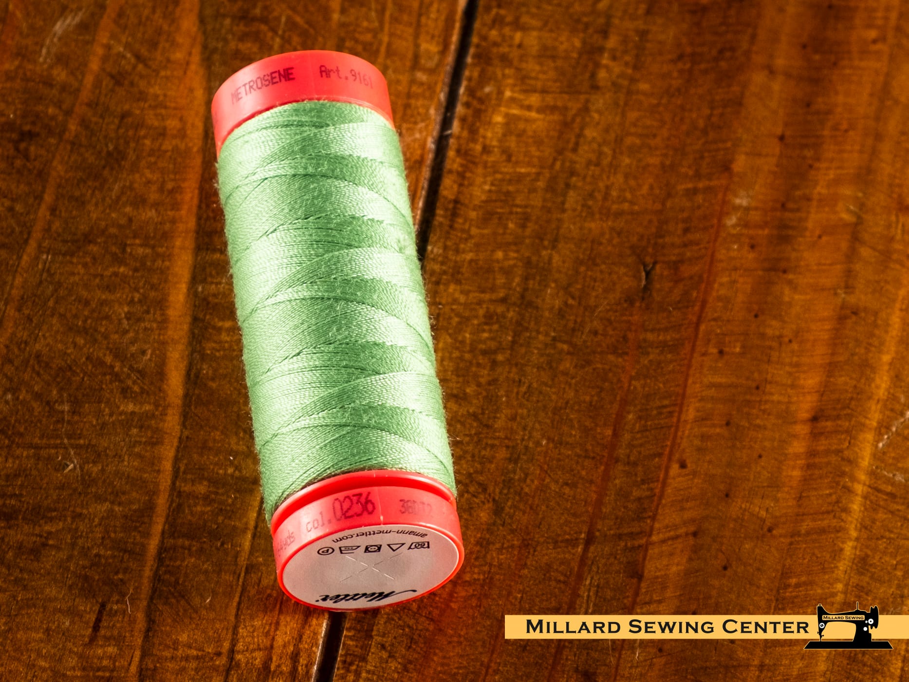 Metrosene All Purpose Polyester Sewing Thread in 0236 Green Asparagus by Mettler