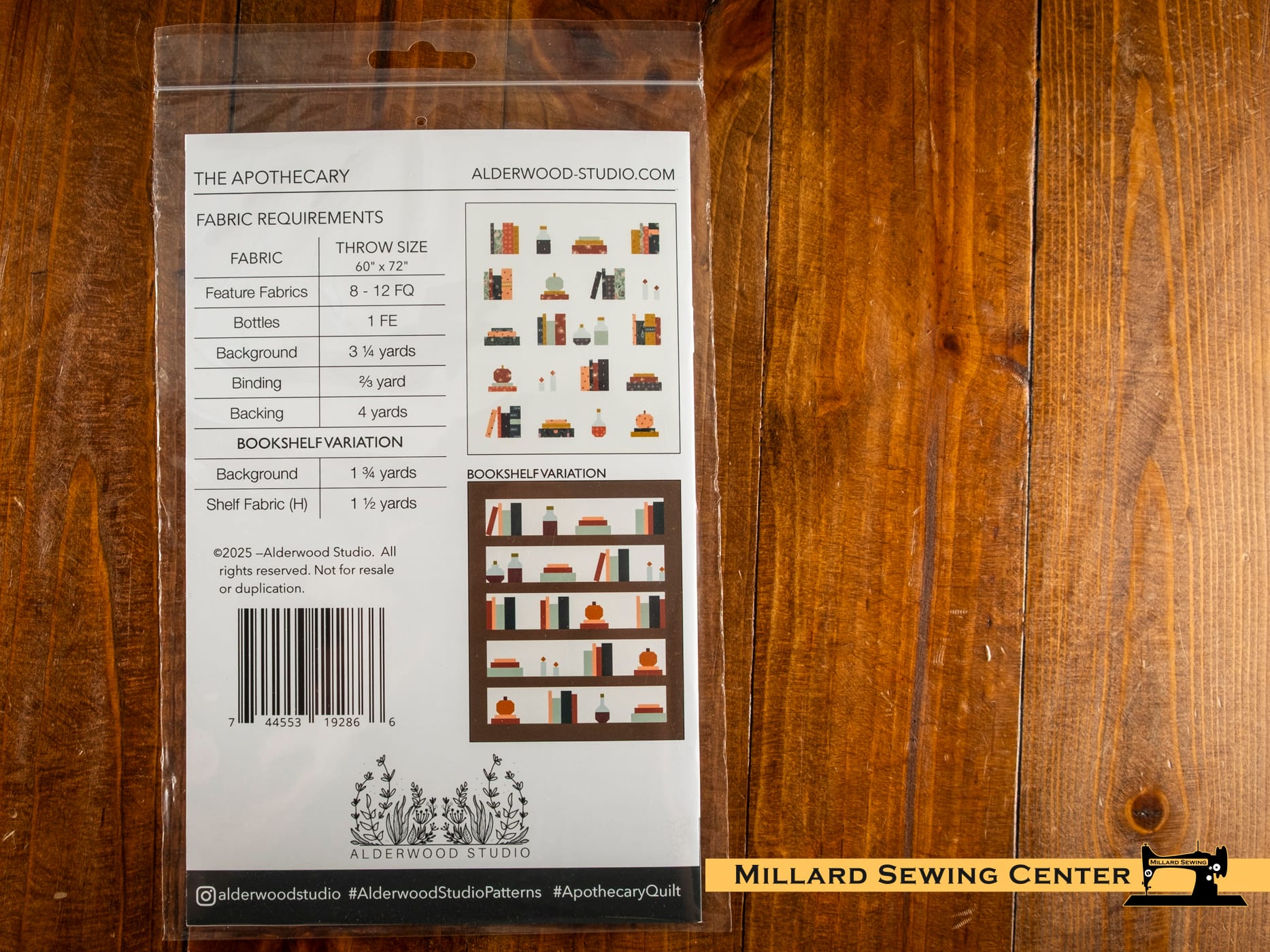 Quilt Pattern, The Apothecary by Alderwood Studio - Image 2