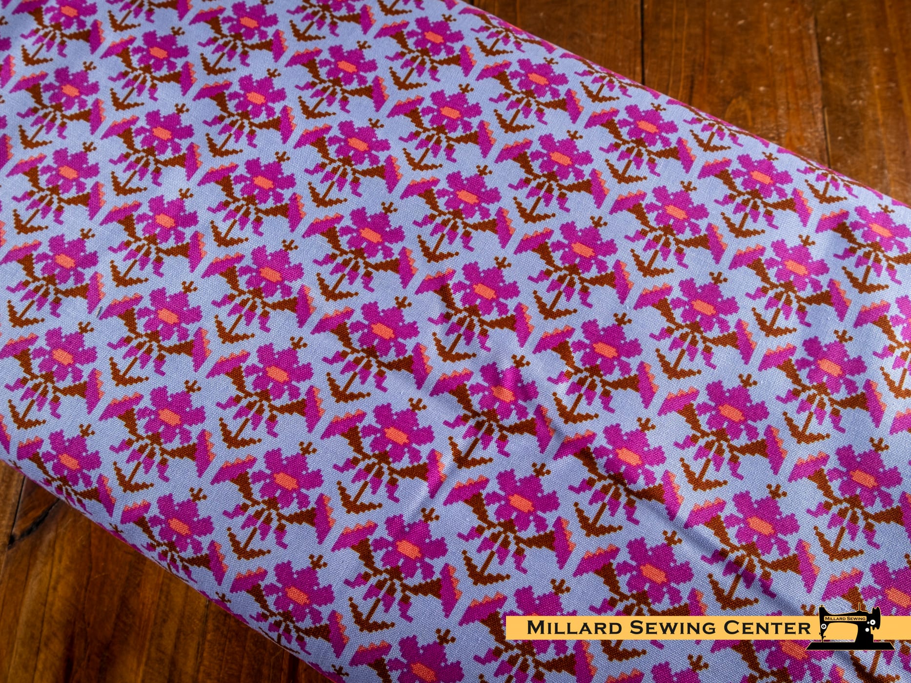Cotton Fabric, 44" Heiress in Posey Glow by Anna Maria Textiles