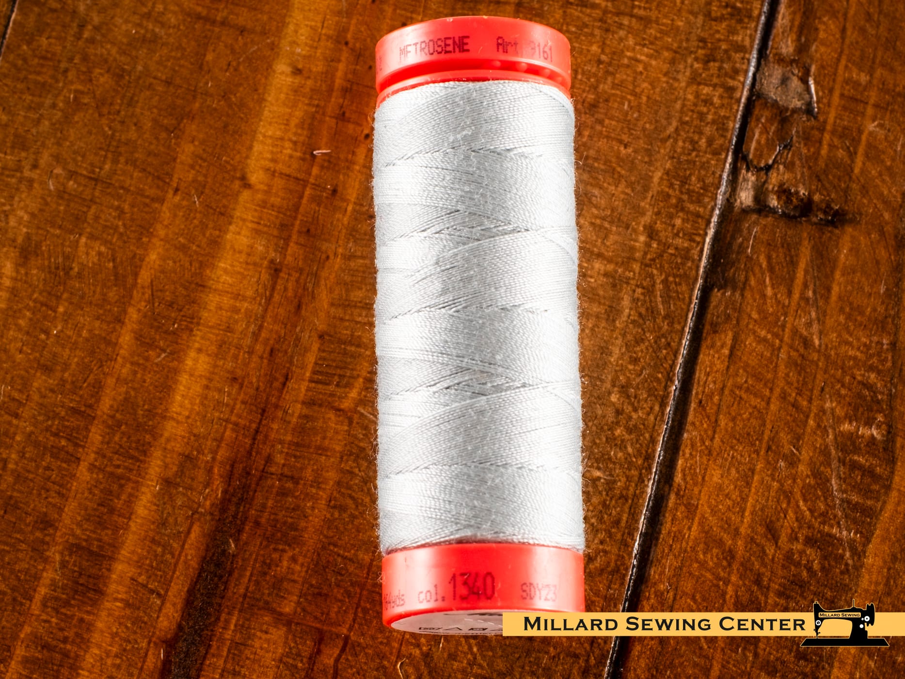 Metrosene All Purpose Polyester Sewing Thread in 1340 Silvery Gray by Mettler