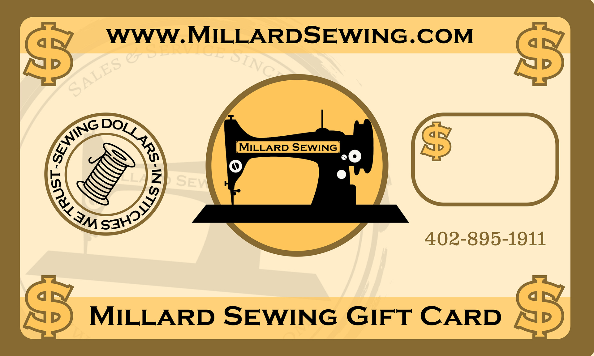 Gift Card for In Store or Online Redemption