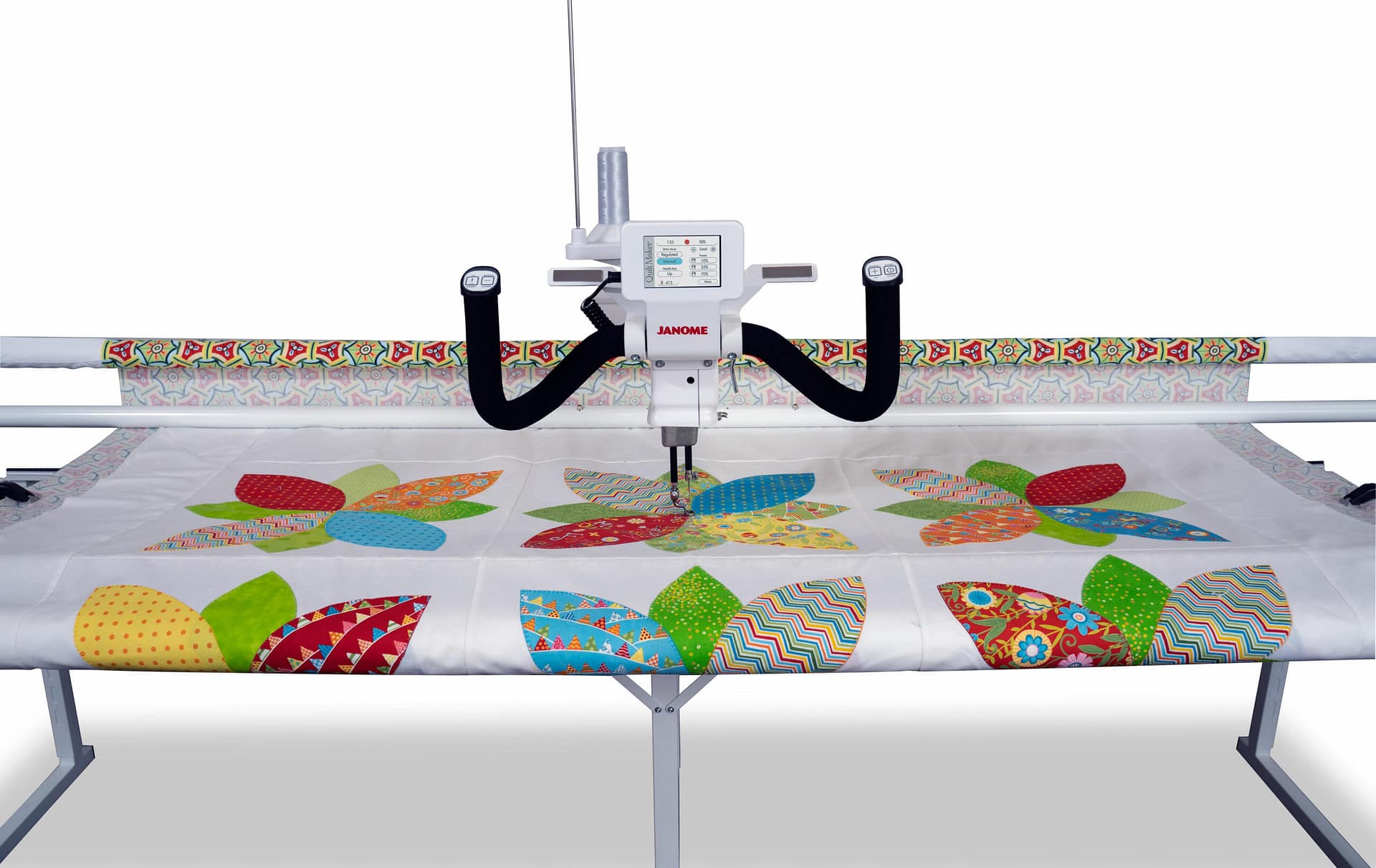 Quilt Maker 18, 18" Quilting Machine with 8' or 10' Pro Frame & Pro Stitcher Lite Automation by Janome - Image 11