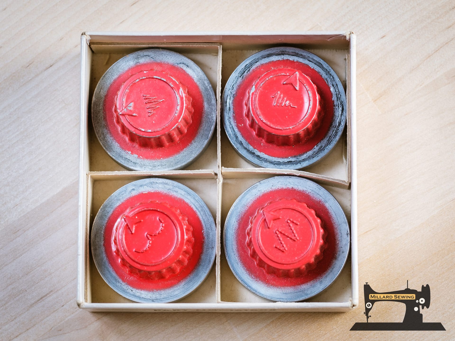 Singer Stitch Patterns #2 for Automatic Zig Zagger (Red) 161008 - Image 2