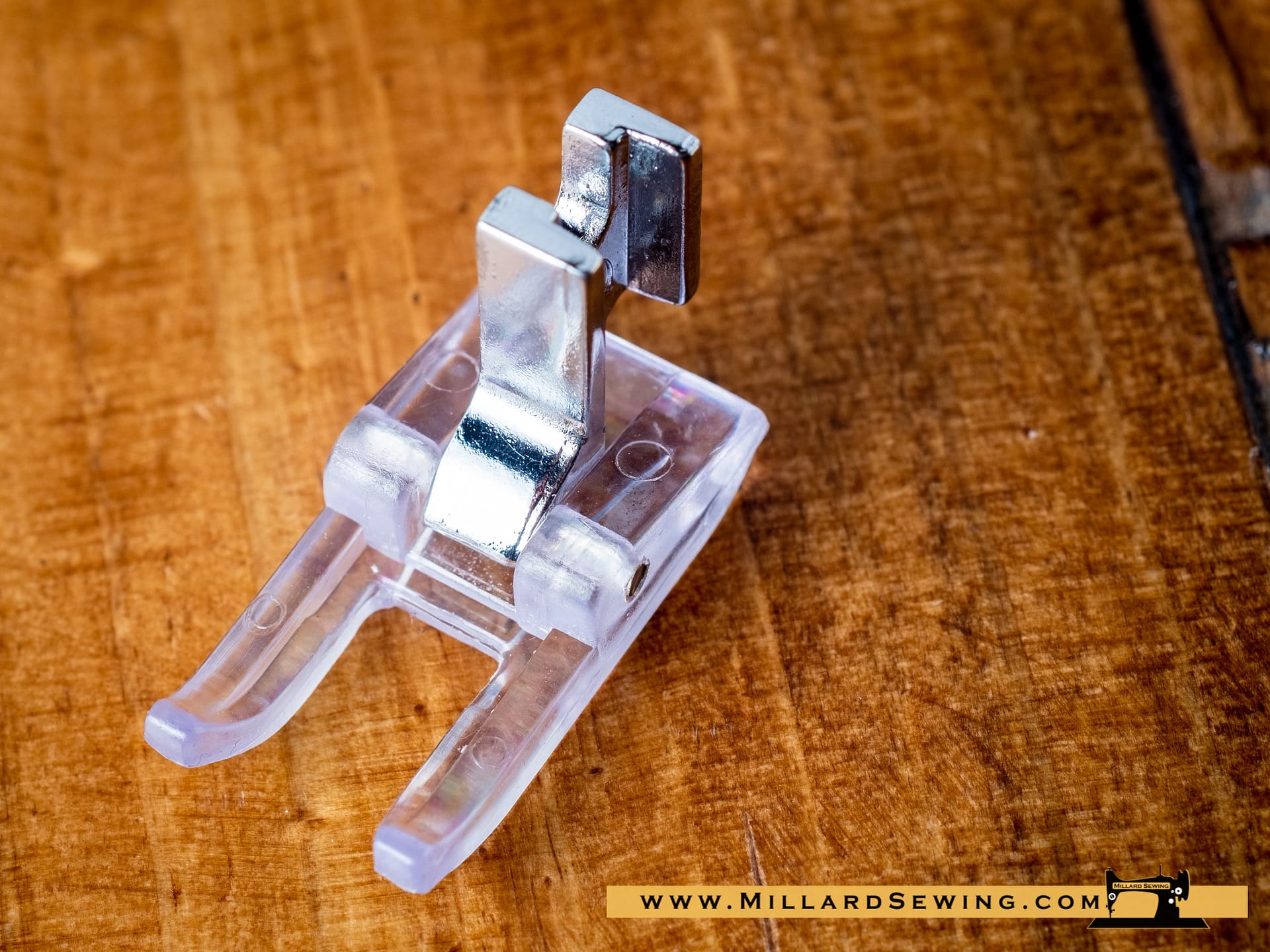 Applique Foot (clear open toe) for Low Shank/Vertical Needle Sewing Machine