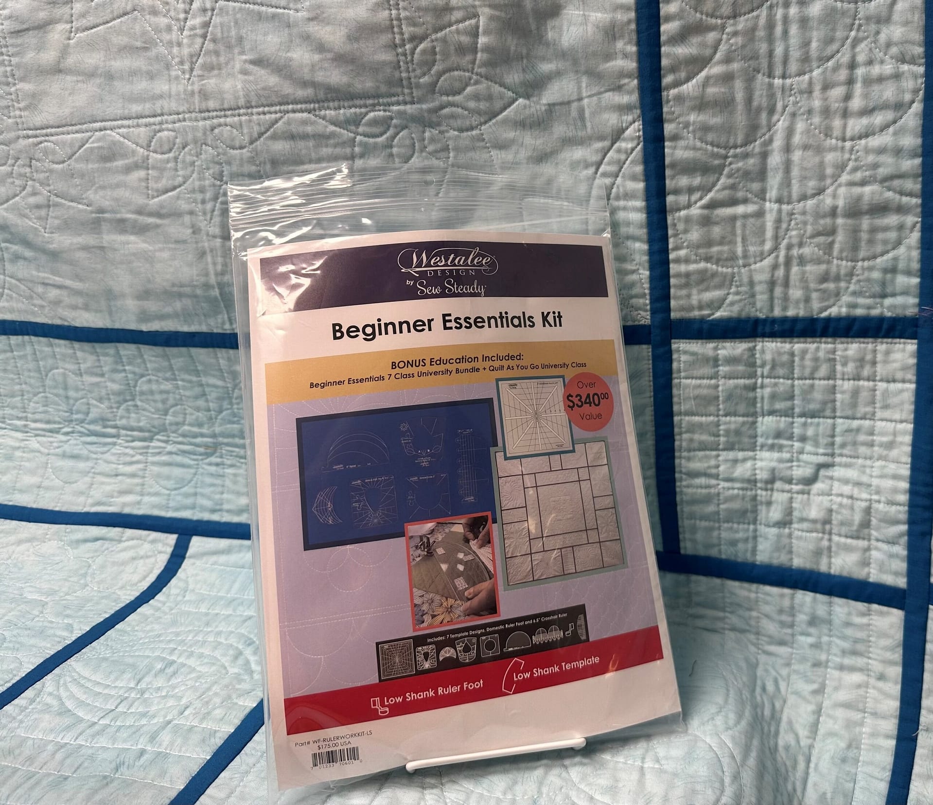 Ruler Work Kit, Beginner Essentials by Sew Steady