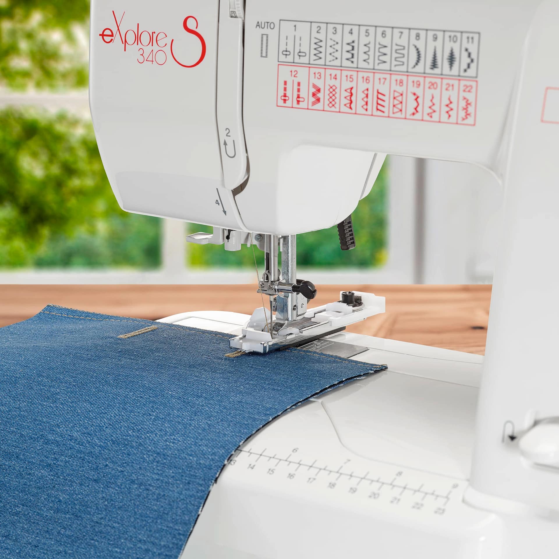 Elna eXplore 340S Mechanical Sewing Machine - Image 7