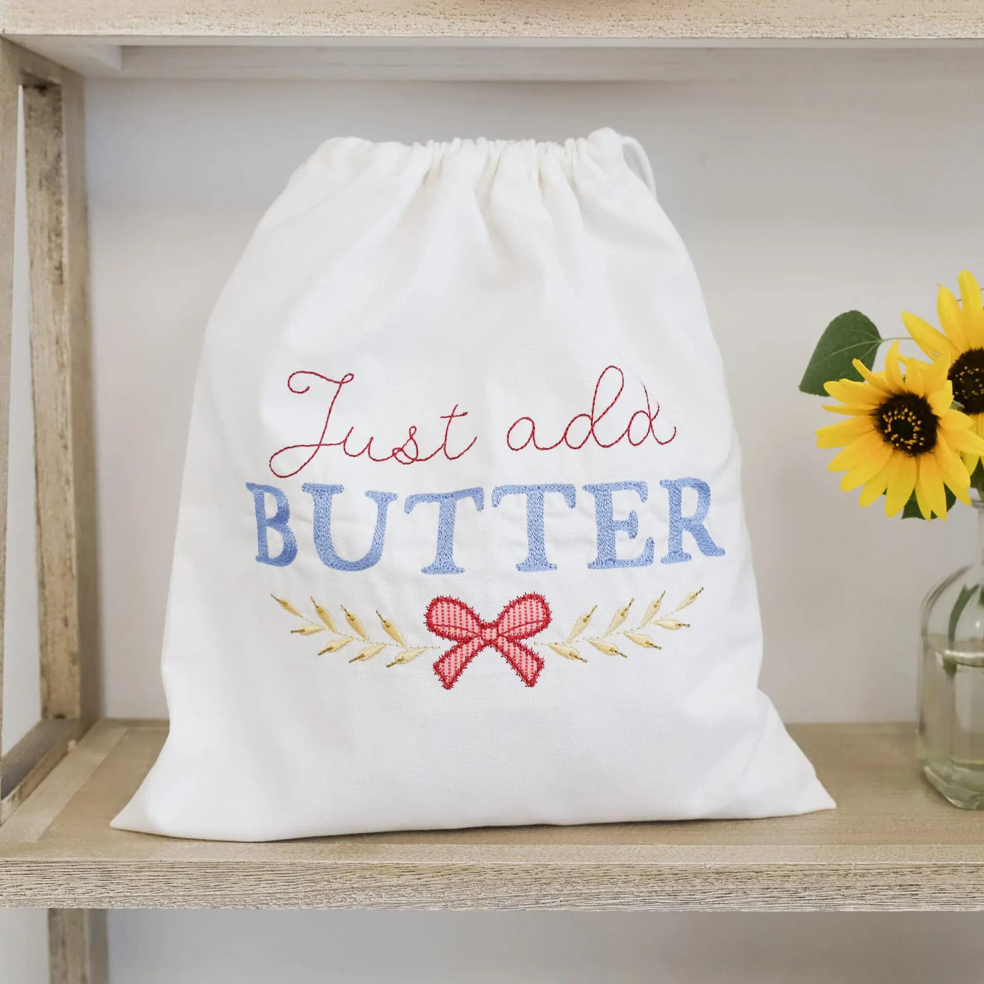 Embroidery Blank, Cinch Sack, Jumbo 2 Pack by Kimberbell