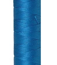 Silk Finish 50wt Mercerized Cotton Sewing Thread in 0339 Mediterranianblue by Mettler