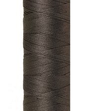 Silk Finish 50wt Mercerized Cotton Sewing Thread in 0416 Dark Charcoal by Mettler