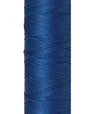 Silk Finish 50wt Mercerized Cotton Sewing Thread in 0697 Snorkel Blue by Mettler