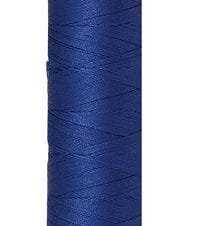 Silk Finish 50wt Mercerized Cotton Sewing Thread in 1078 Fire Blue by Mettler
