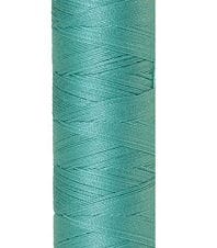 Silk Finish 50wt Mercerized Cotton Sewing Thread in 1091 Deep Aqua by Mettler