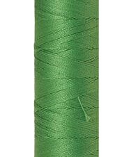 Silk Finish 50wt Mercerized Cotton Sewing Thread in 1314 Vibrant Green by Mettler