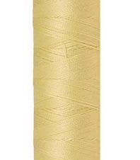 Silk Finish 50wt Mercerized Cotton Sewing Thread in 1412 LemonFrost by Mettler