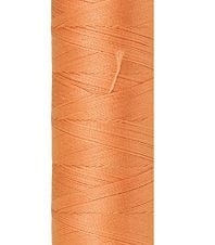 Silk Finish 50wt Mercerized Cotton Sewing Thread in 1522 ShellCoral by Mettler