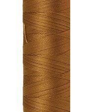 Silk Finish 50wt Mercerized Cotton Sewing Thread in 3514 Bronze Brown by Mettler