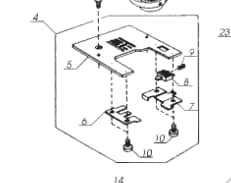 Needle Plate, ZigZag for 5000 by Janome