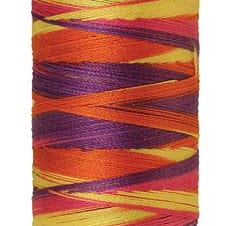 Silk Finish 50wt Mercerized Cotton Sewing Thread in 9841 Smiley Mix by Mettler