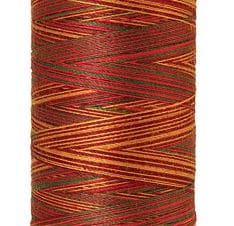 Silk Finish 50wt Mercerized Cotton Sewing Thread in 9851 Poppy Garden by Mettler