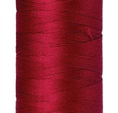 Silk Finish 50wt Mercerized Cotton Sewing Thread in 0504 Country Red by Mettler