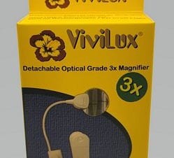 Detachable Optical Grade 3x Magnifier by ViviLux
