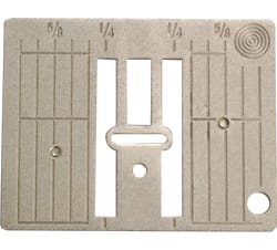 Needle Plate, Straight Stitch for Bernina Models: 430 & 450